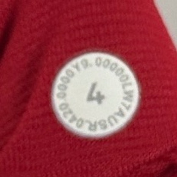 Lululemon Hotty Hot Shorts Dark Red Womens Size 4 Swift Running Athletic‎ W7AUSR - Picture 4 of 16